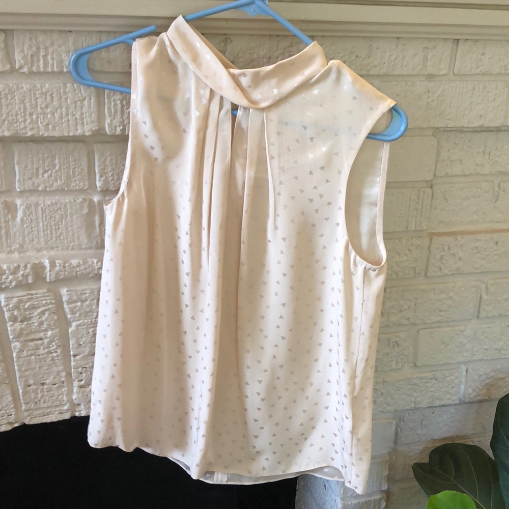 100% silk blouse